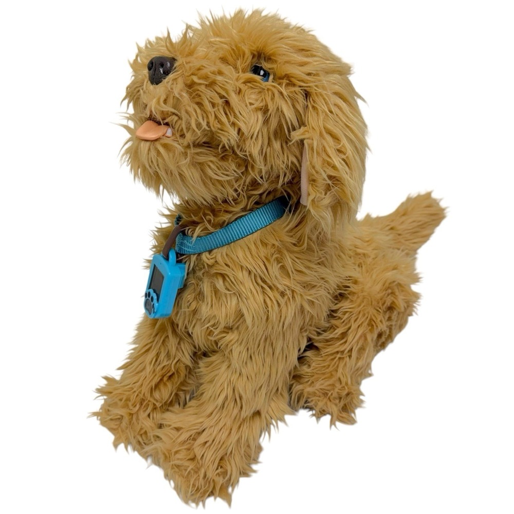 Sky Rocket Moji My‎ Fuzzy Friends Interactive Labradoodle Dog Electronic WORKS!